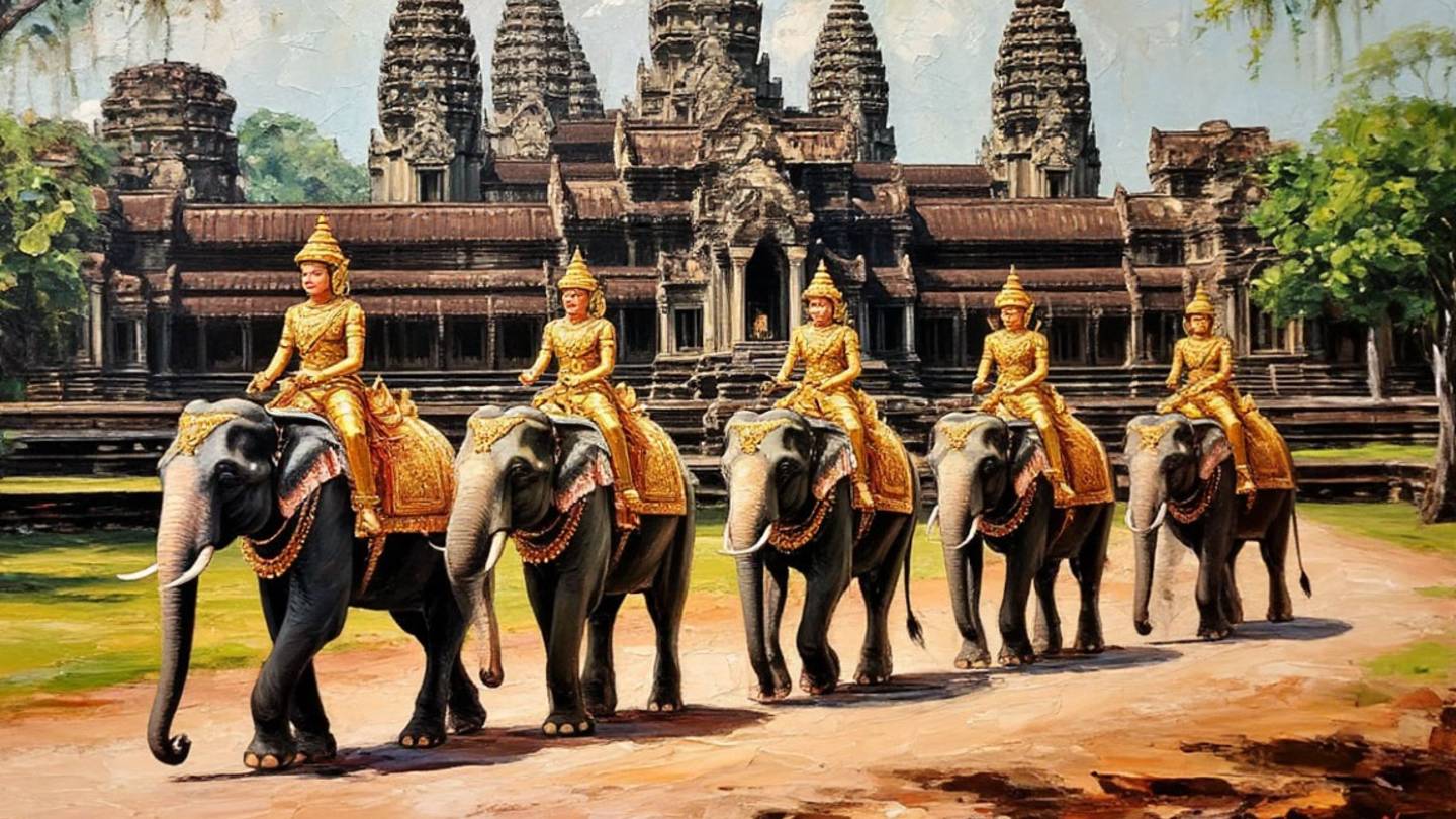 Ангкорский парад караула