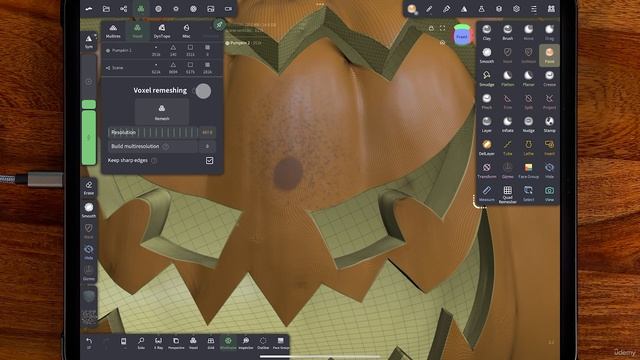 26 - Patsy the Pumpkin Fixing a Problem with Voxel Remesh смотреть онлайн