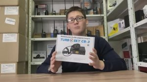 Turbosky CB-3 / Обзор рации / Рация в машину