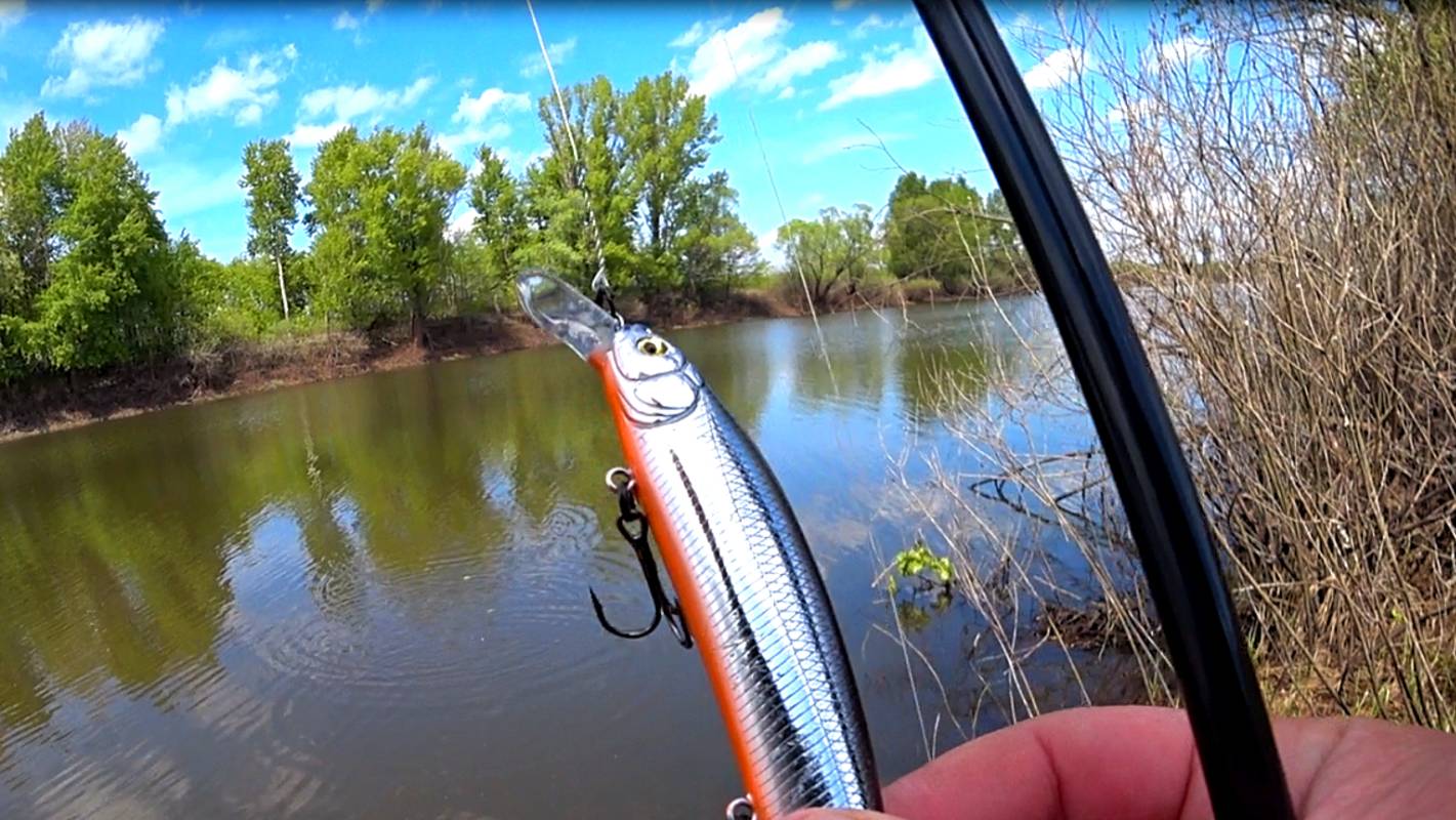 Поклёвки на каждом забросе! Рыбалка на ВОБЛЕРЫ с АЛИЭКСПРЕСС! смотреть онлайн