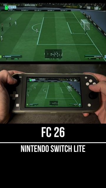 EA Sports FC 26 Nintendo Switch Lite Gameplay смотреть онлайн