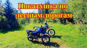 Покатушка по лесным дорогам на Альфе и Эндуро.Вдоль озёр