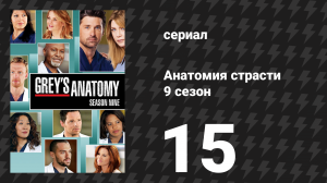 Анатомия страсти 9 сезон 15 серия «Непростая сделка» (сериал, 2012)