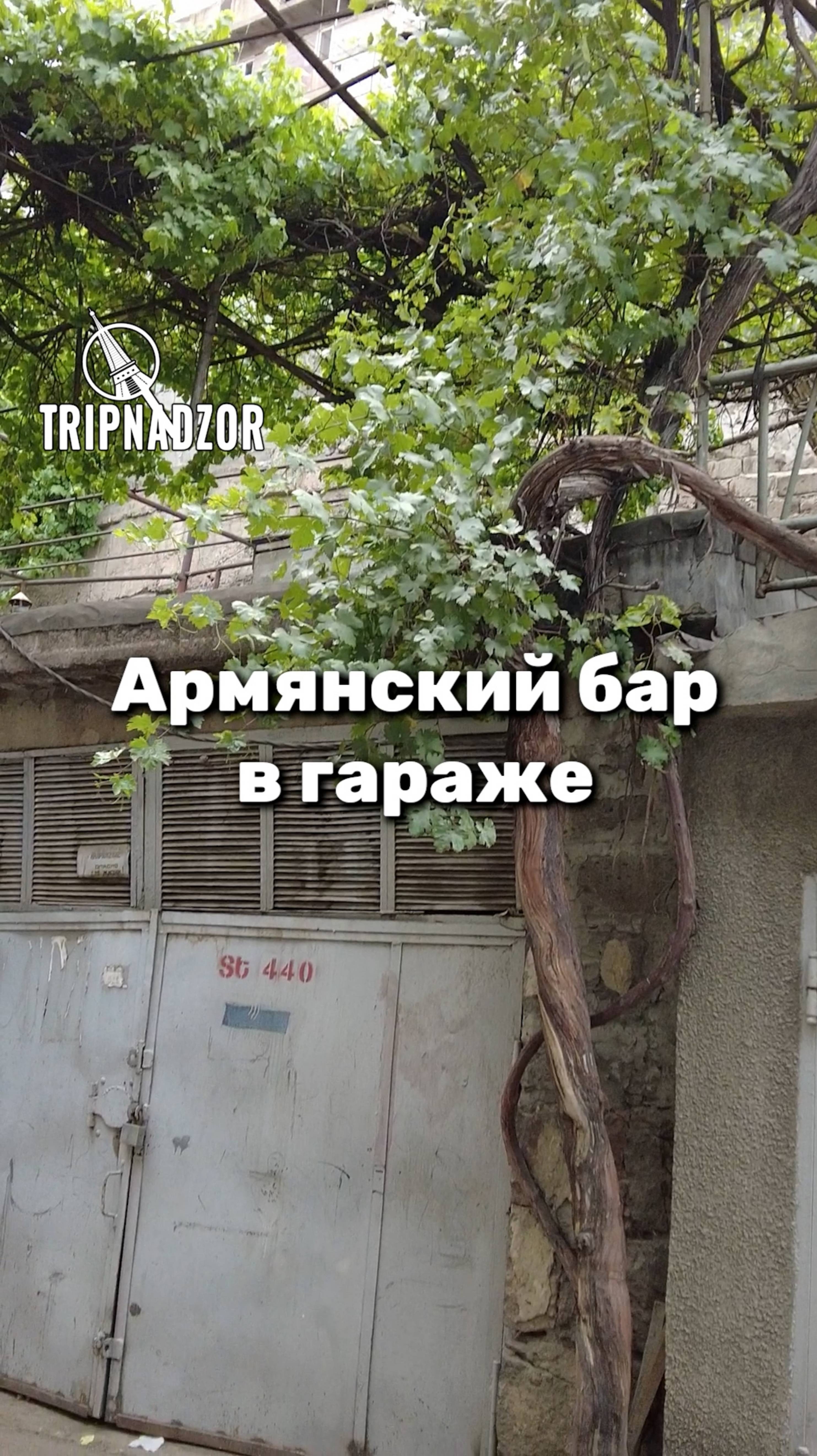 Армянский бар в гараже
