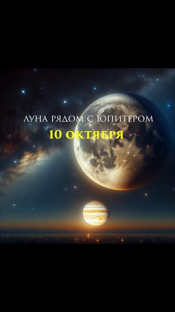 Астрономические события Октябрь 2025