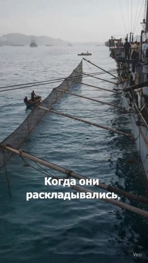 Противоторпедные сети, как корабли защищали от торпед