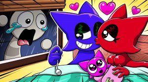 У Мруны новый парень?! НОВЫЙ Sprunki OC Vs. Вайрум! 💔💔 / Анимация Спрунки в Суперсемейке