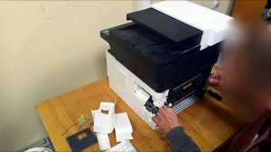 МФУ Kyocera ECOSYS M2040dn, замена печки.