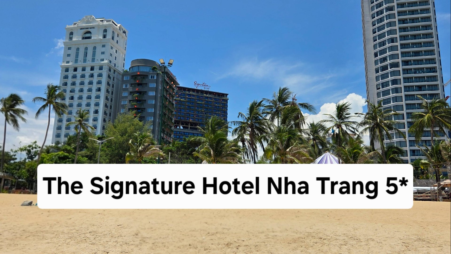 The Signature Hotel Nha Trang 5* - новый отель в Нячанге смотреть онлайн