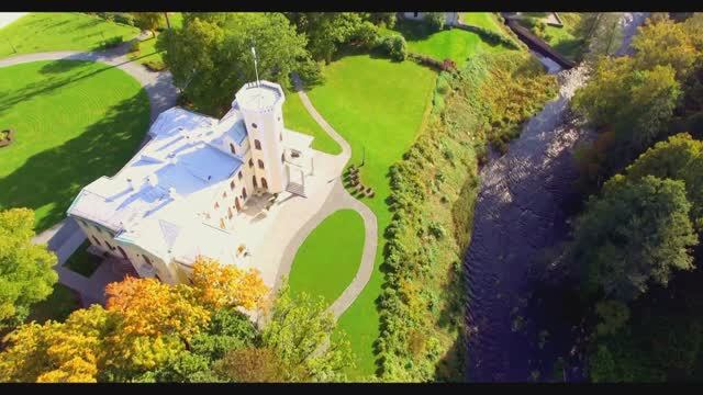 Полёт над замком князей Волконских / Ретровидео смотреть онлайн