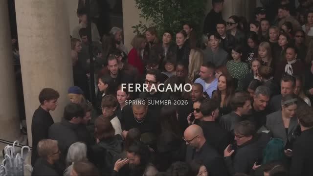 Показ коллекции Ferragamo весна-лето 2026