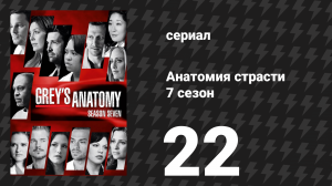 Анатомия страсти 7 сезон 22 серия «Дети без сопровождения» (сериал, 2010)