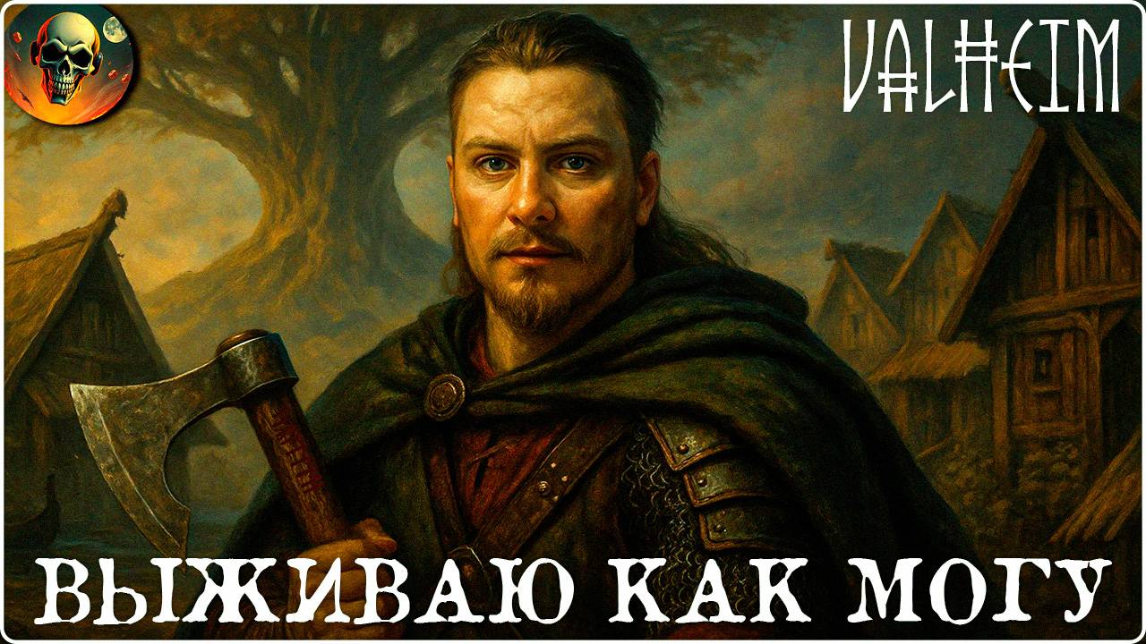 ВЫЖИВАЕМ В СУРОВОМ МИРЕ ВИКИНГОВ VALHEIM #1 смотреть онлайн