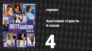 Анатомия страсти 6 сезон 4 серия «Нарушенное обещание» (сериал, 2009)
