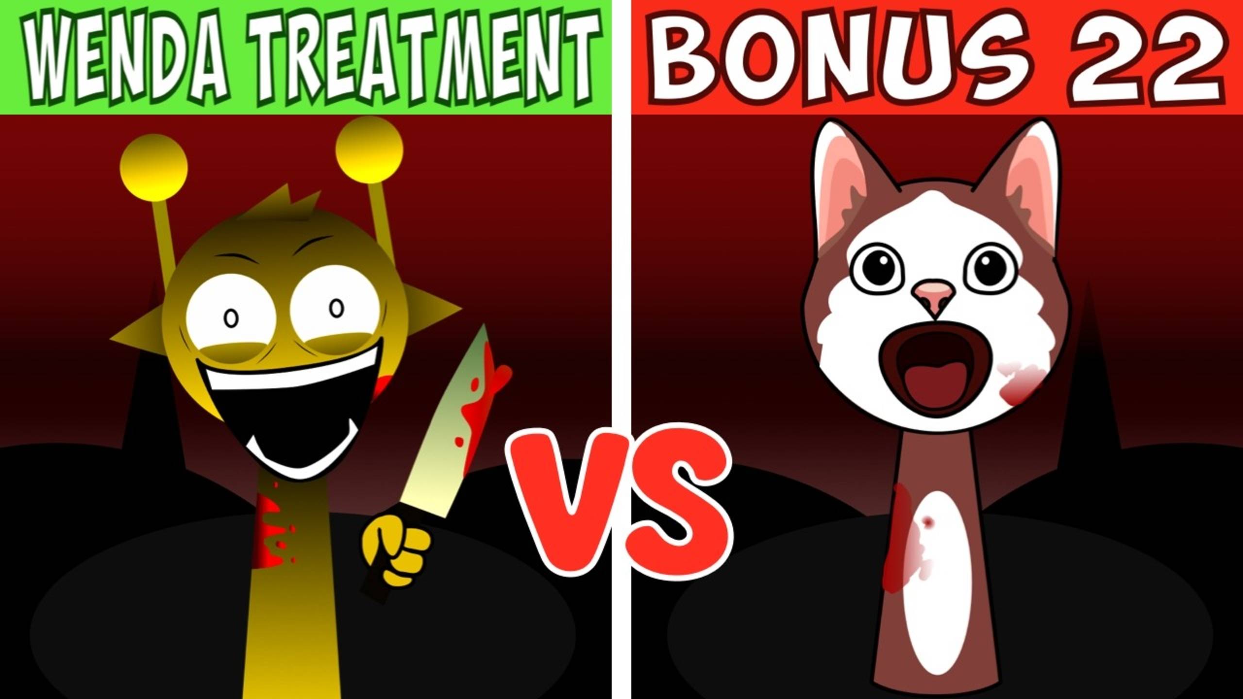 ⚡ Wenda Treatment VS BONUS 22 — Эпичная битва Sprunki! | Incredibox#sprunki #wendatreatment #bonus2 смотреть онлайн