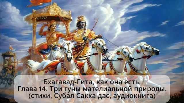 Бхагавад-Гита, как она есть. Глава 14. Три гуны материальной .(стихи, Субал Сакха дас, аудиокнига) смотреть онлайн