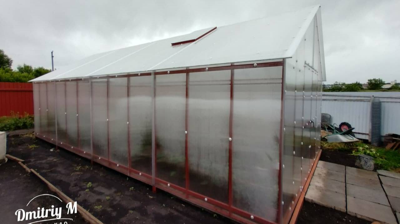 Теплица своими руками с процессом изготовления, сборки и монтажа смотреть онлайн