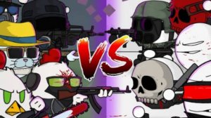 [Alex34K] chicken gun vs memes wars анимация 11 часть (перезалив)