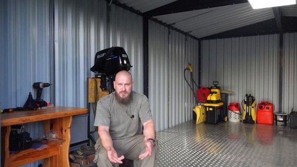 Гараж! (Хозблок) SKOGGY Для Инструментов и Садовой Техники! - Рыбалка с Romario Agro (1080p, h264)