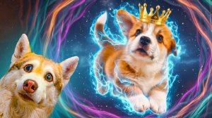 ВЕЛИКИЙ КОРОЛЬ КОРГ 4! ЩЕНОК ИЗ ПАРАЛЛЕЛЬНОГО МИРА! Хаски Бублик Говорящая собака