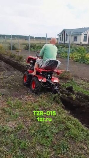🔥 Смотри, как TZR-015 легко режет целину 🔥