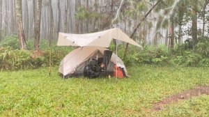 СИЛЬНЫЙ, ЖЕСТОКИЙ ЛИВЕНЬ⛈️ПОПАЛ ПОД СИЛЬНЫЙ ДОЖДЬ С ГРОЗОЙ‼️