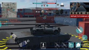 War thunder mobile обзор танка M1A1 MC