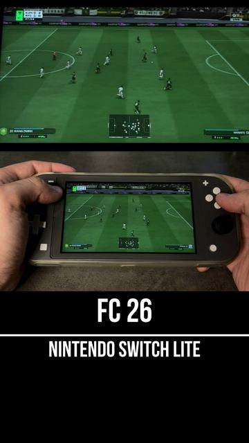 EA Sports FC 26 Nintendo Switch Lite Gameplay смотреть онлайн