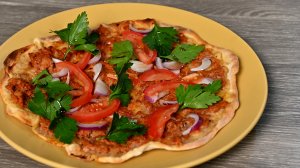 Лахмаджун – лепешка с мясом