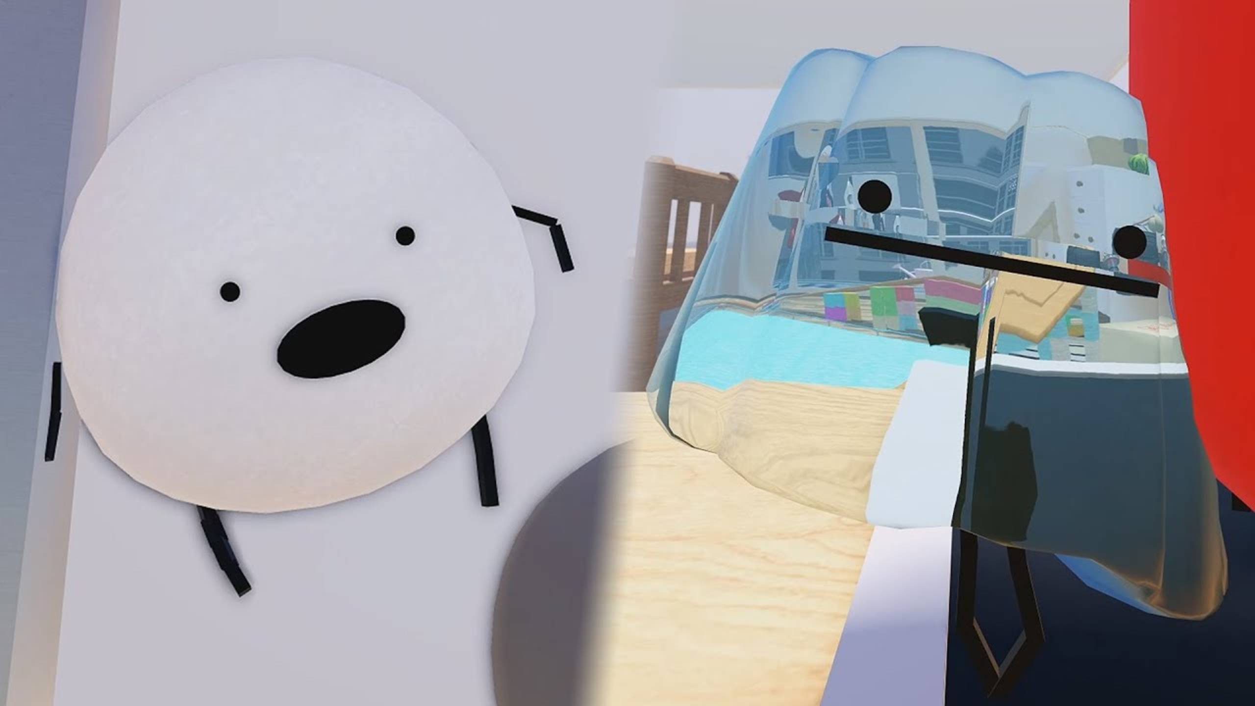 Игривое Тесто из Муки и Воды 🍞 против Пружинистого Водного Желе 💧 Roblox Secret Staycation смотреть онлайн