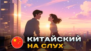Простой рассказ на Китайском (HSK3): Парень и девушка-робот | Китайский на слух для начинающих 🎧