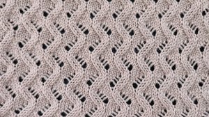 Узор "Змейка" на вязальной машине по подписке на моем канале Boosty