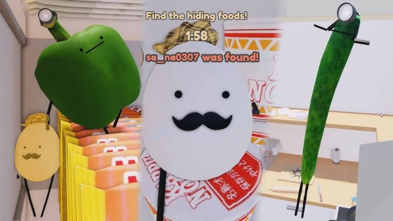 Добродушный Зелёный Перец 🫑, Быстрый Огурец 🥒 и Крепкий Детектив Яйцо 🥚 Roblox Secret Staycation смотреть онлайн