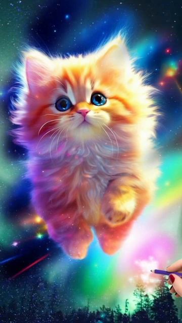 Северное сияние! Что же скрывает 💖👍#развлечение смотреть онлайн