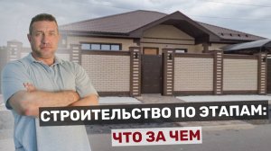 Строительство по этапам: что за чем