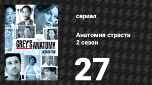 Анатомия страсти 2 сезон 27 серия «Теряя веру» (сериал, 2005)