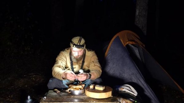 Рыбалка с Ночёвкой! Попал на Раздачу! Кто-то В Лесу! Жареная Рыбка! - Рыбалка с Romario Agro