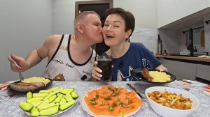 Мукбанг начали ОТМЕЧАТЬ мой ДР! СТАРОСТЬ мне не по чём! Вторая МОЛОДОСТЬ! РАСКОШЬ и богатство! Ужин