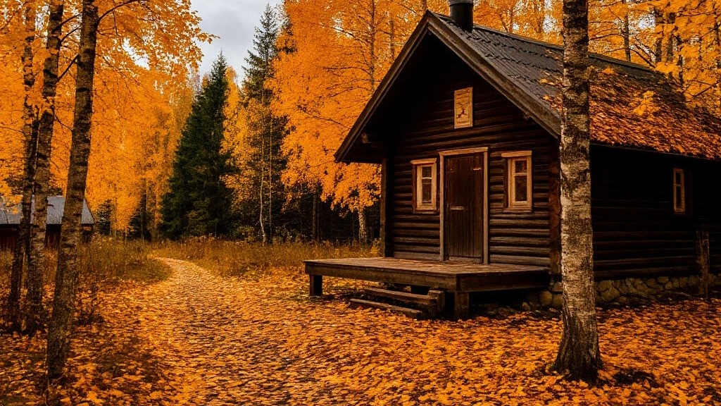 деревенская осень 25