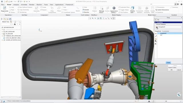 010 Kinematic and Dynamic Motion Analysis in Creo смотреть онлайн