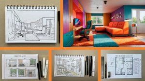 ✨ Обзор курса «Дизайн интерьера» для детей 12-17 лет