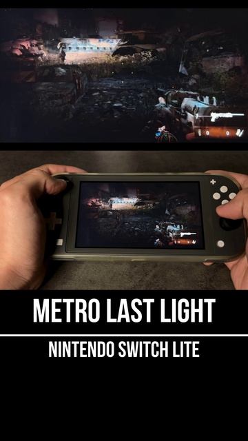 Metro Last Light Redux Nintendo Switch Lite Gameplay смотреть онлайн