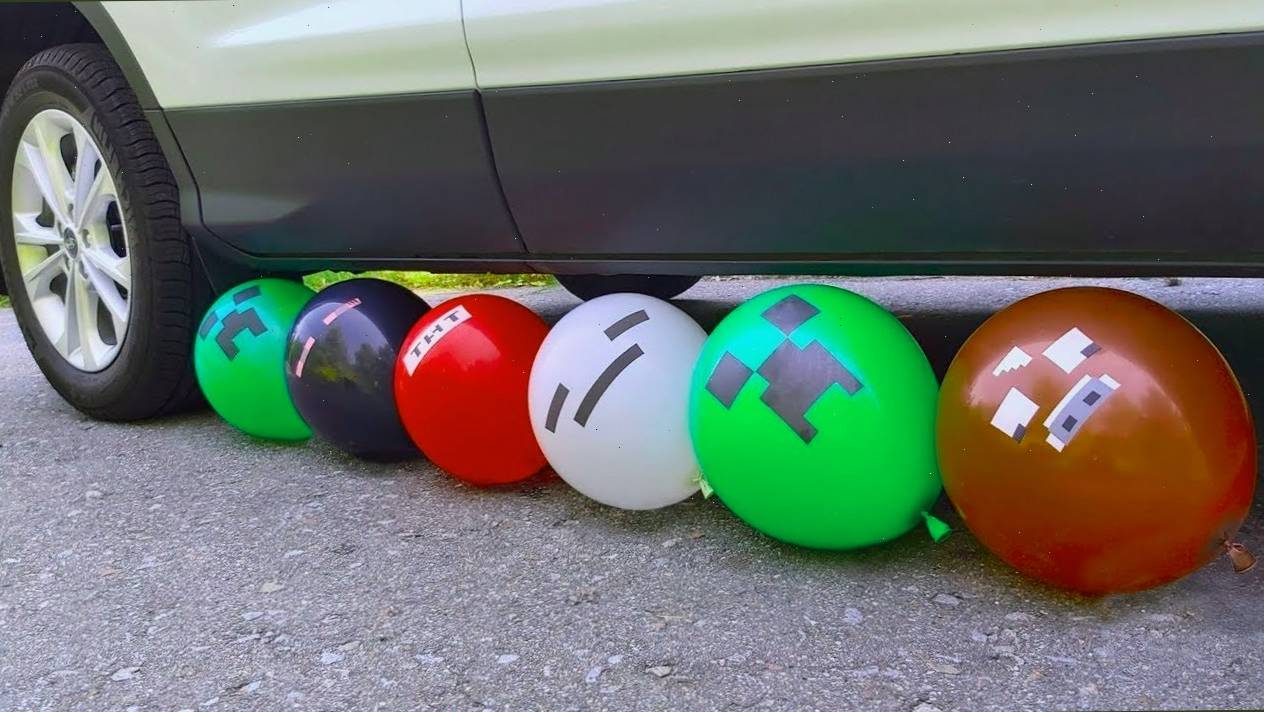 Мультики залипалки для детей. Испытываем машиной вещи на прочность! Смотреть онлайн для малышей смотреть онлайн