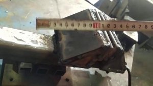 Самодельные тиски, из профильных труб