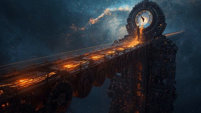 Cosmic Gear Bridge in Void ⚙️ 2-Hour Epic Ambience ｜ Galaxy Clock Tower ｜ Starlight Climber ｜ Sci-Fi смотреть онлайн