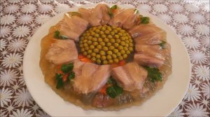 Очень ВКУСНОЕ и КРАСИВОЕ Заливное из ГОВЯЖЬЕГО языка ЗАЛИВНОЕ из ЯЗЫКА рецепт НА ПРАЗДНИЧНЫЙ стол
