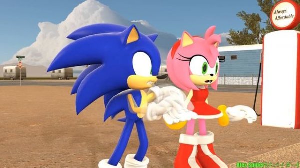 Kirby Eats a Semi Truck in Mario Kart