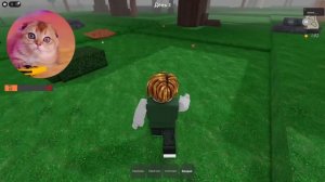 КОТ ПЕРСИК ВЫЖИВАЕТ 99 НОЧЕЙ В ЛЕСУ РОБЛОКС!