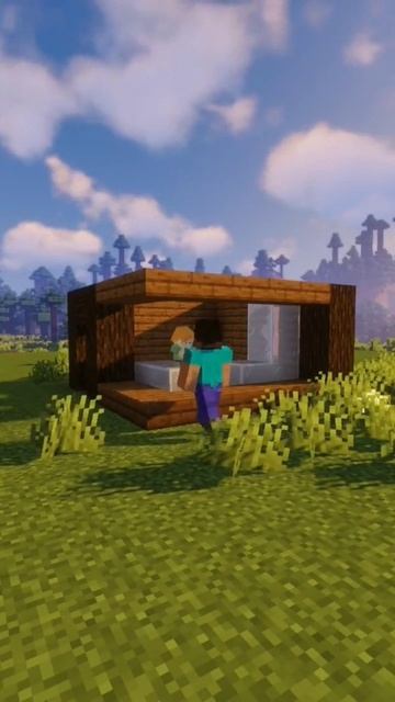 easy starter house in minecraft #minecraft #minecrafttutorial #minecraftbuilding #майнкрафт смотреть онлайн