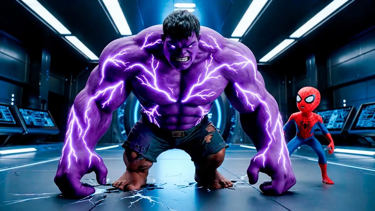 Неожиданное объединение: Халк и сын Человека-паука против Доктора Осьминога! Анимация Роблокс смотреть онлайн